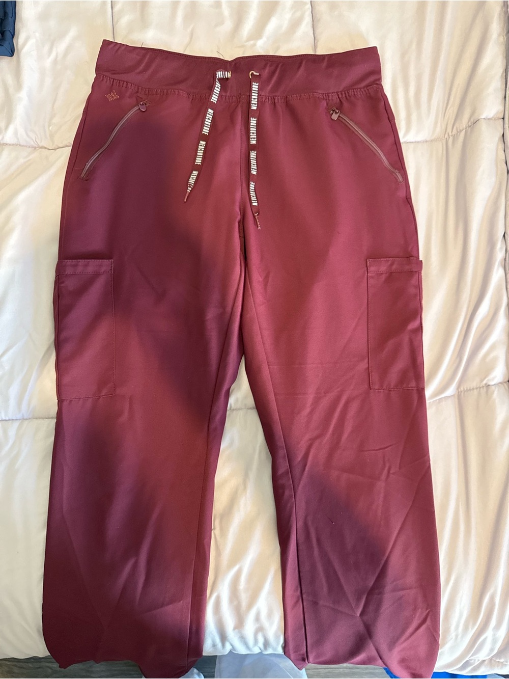 Med Couture Maroon Scrub Pants